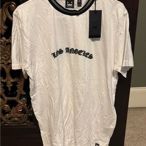 Culture Kings Los Angeles White with Black Men's Shirt